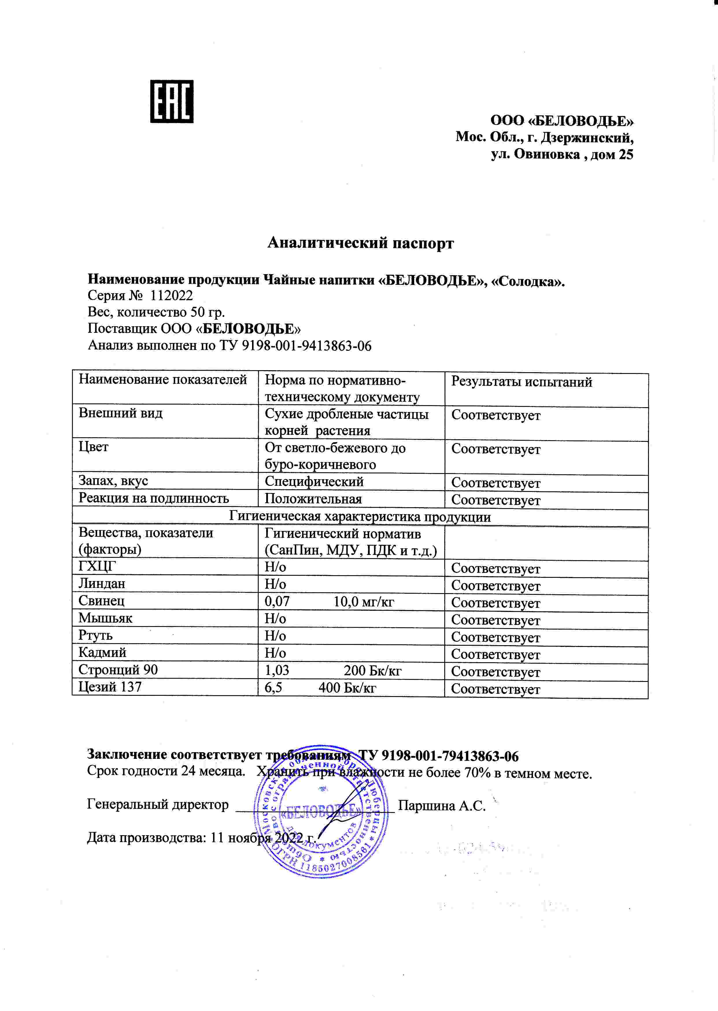 Паспорт №112022
